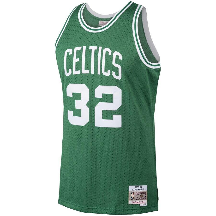 Men's Mitchell & Ness Kevin McHale Kelly Green Boston Celtics 7 Hardwood Classics Swingman Jersey  Green