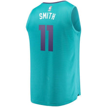 Load image into Gallery viewer, Men&#39;s Fanatics Branded Zach Smith Teal Charlotte Hornets Fast Break Replica Jersey – Icon Edition   Aqua