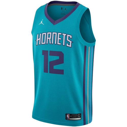 Men's Jordan Brand Dwight Howard Teal Charlotte Hornets Swingman Jersey  Icon Edition   Aqua