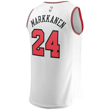 Load image into Gallery viewer, Men&#39;s Fanatics Branded Lauri Markkanen White Chicago Bulls Fast Break Replica Jersey  Association Edition  White