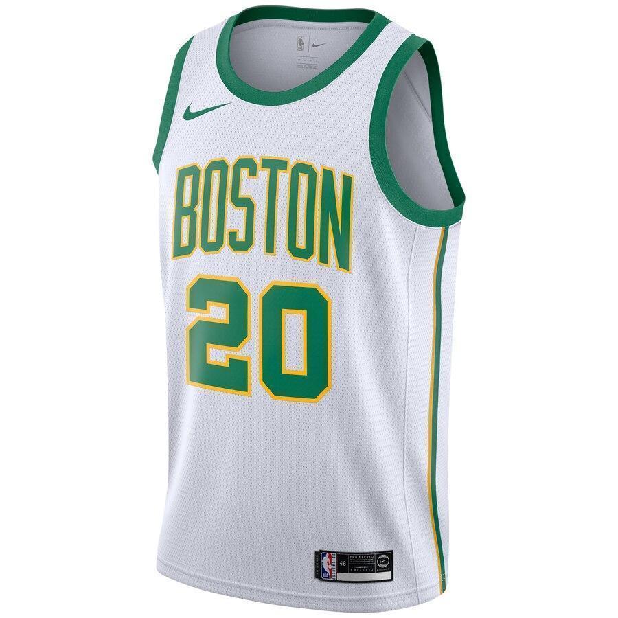 Men's Nike Gordon Hayward White Boston Celtics City Edition Swingman Jersey  White