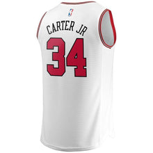Load image into Gallery viewer, Men&#39;s Fanatics Branded Wendell Carter Jr. White Chicago Bulls Fast Break Replica Jersey – Association Edition  White