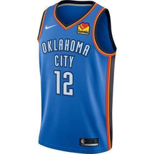 Load image into Gallery viewer, Oklahoma City Thunder Nike Youth Adams Icon Swingman Jersey  Blue