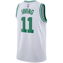 Load image into Gallery viewer, Men&#39;s Nike Kyrie Irving White Boston Celtics Swingman Sponsor Patch Jersey  Association Edition  White