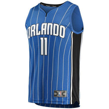 Load image into Gallery viewer, Men&#39;s Fanatics Branded Amile Jefferson Blue Orlando Magic Fast Break Replica Jersey – Icon Edition  Blue
