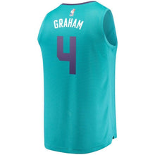 Load image into Gallery viewer, Men&#39;s Fanatics Branded Devonte Graham Teal Charlotte Hornets Fast Break Replica Jersey – Icon Edition  Aqua
