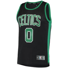 Load image into Gallery viewer, Men&#39;s Fanatics Branded Jayson Tatum Black Boston Celtics Fast Break Replica Jersey  Statement Edition  Black