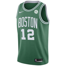 Load image into Gallery viewer, Men&#39;s Nike Terry Rozier Green Boston Celtics Swingman Sponsor Patch Jersey  Icon Edition  Green