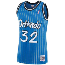 Load image into Gallery viewer, Men&#39;s Mitchell &amp; Ness Shaquille O&#39;Neal Blue Orlando Magic  Hardwood Classics Swingman Jersey  Blue