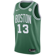 Load image into Gallery viewer, Men&#39;s Nike Marcus Morris Green Boston Celtics Swingman Sponsor Patch Jersey  Icon Edition  Green