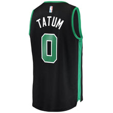 Load image into Gallery viewer, Men&#39;s Fanatics Branded Jayson Tatum Black Boston Celtics Fast Break Replica Jersey  Statement Edition  Black
