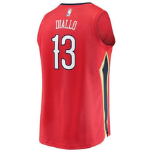 Load image into Gallery viewer, Men&#39;s Fanatics Branded Cheick Diallo Red New Orleans Pelicans Fast Break Replica Player Jersey  Statement Edition  Red