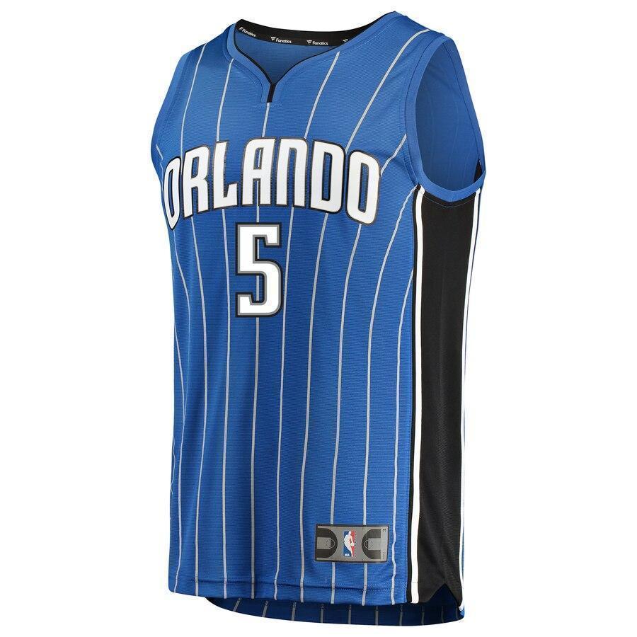 Men's Fanatics Branded Mohamed Bamba Blue Orlando Magic  NBA Draft First Round Pick Fast Break Replica Jersey – Icon Edition  Blue