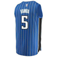 Load image into Gallery viewer, Men&#39;s Fanatics Branded Mohamed Bamba Blue Orlando Magic  NBA Draft First Round Pick Fast Break Replica Jersey – Icon Edition  Blue