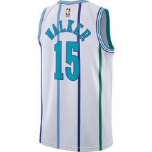 Load image into Gallery viewer, Men&#39;s Jordan Brand Kemba Walker White Charlotte Hornets Hardwood Classics Swingman Jersey   White