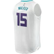 Load image into Gallery viewer, Men&#39;s Fanatics Branded Kemba Walker White Charlotte Hornets Fast Break Replica Jersey  Association Edition   White