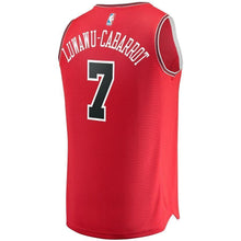 Load image into Gallery viewer, Men&#39;s Fanatics Branded Timothe LuwawuCabarrot Red Chicago Bulls Fast Break Replica Jersey – Icon Edition  Red