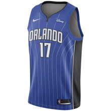 Load image into Gallery viewer, Men&#39;s Nike Jonathan Simmons Royal Orlando Magic Swingman Sponsor Patch Jersey  Icon Edition  Blue