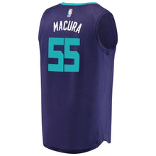 Load image into Gallery viewer, Men&#39;s Fanatics Branded J.P. Macura Purple Charlotte Hornets Fast Break Replica Player Jersey  Statement Edition  Purple