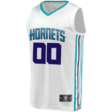 Load image into Gallery viewer, Men&#39;s Fanatics Branded White Charlotte Hornets Fast Break Custom Replica Jersey  Association Edition   White