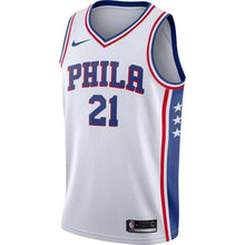 Load image into Gallery viewer, Men&#39;s Nike Joel Embiid White Philadelphia 7ers Swingman Jersey  Association Edition  White