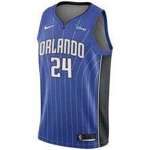 Load image into Gallery viewer, Men&#39;s Nike Khem Birch Royal Orlando Magic Swingman Sponsor Patch Jersey  Icon Edition  Blue