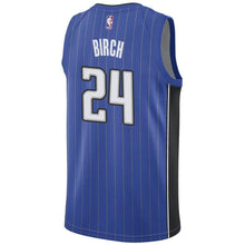 Load image into Gallery viewer, Men&#39;s Nike Khem Birch Royal Orlando Magic Swingman Sponsor Patch Jersey  Icon Edition  Blue