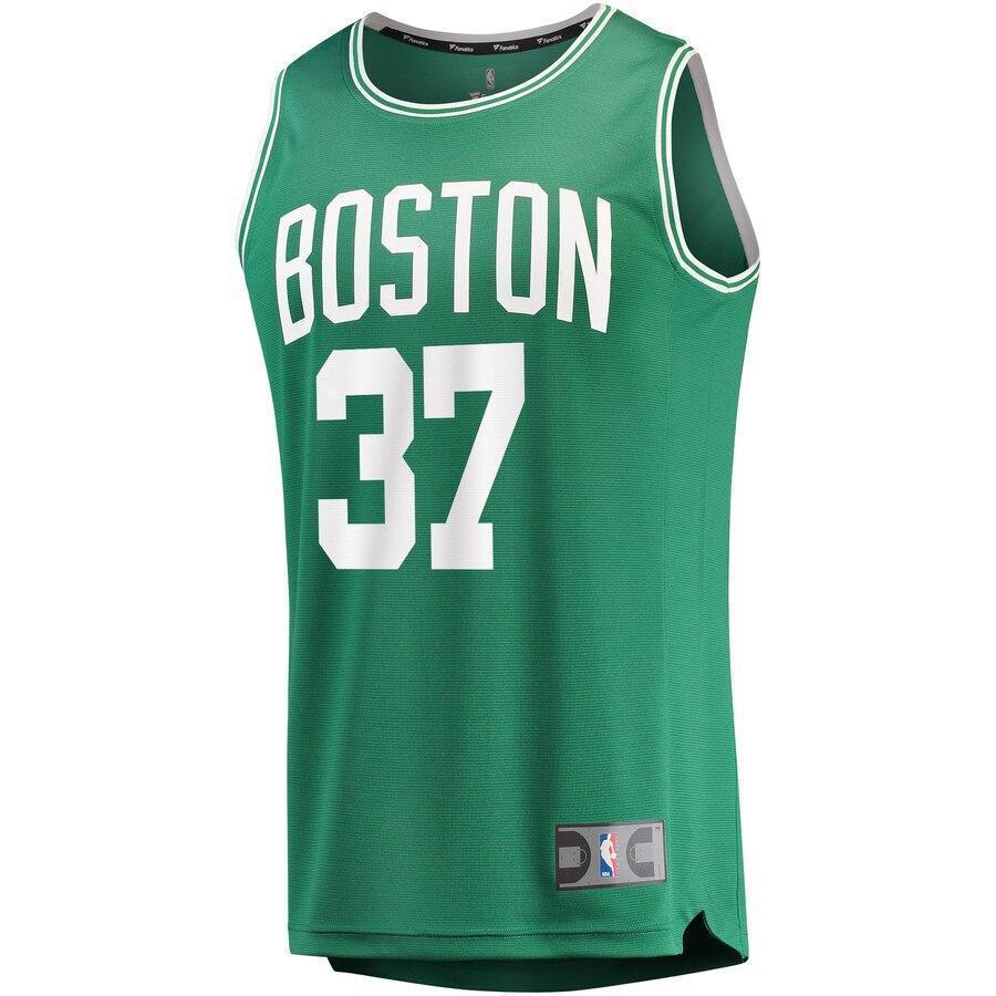 Men's Fanatics Branded Semi Ojeleye Green Boston Celtics Fast Break Replica Player Jersey  Green