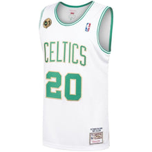 Load image into Gallery viewer, Men&#39;s Mitchell &amp; Ness Ray Allen White Boston Celtics  Hardwood Classics Authentic Jersey  White
