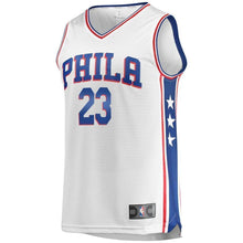 Load image into Gallery viewer, Men&#39;s Fanatics Branded Jimmy Butler White Philadelphia 7ers Fast Break Replica Jersey  Association Edition  White