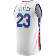 Load image into Gallery viewer, Men&#39;s Fanatics Branded Jimmy Butler White Philadelphia 7ers Fast Break Replica Jersey  Association Edition  White