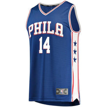 Load image into Gallery viewer, Men&#39;s Fanatics Branded Jonathon Simmons Royal Philadelphia 7ers Fast Break Replica Jersey – Icon Edition  Royal