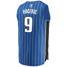 Load image into Gallery viewer, Men&#39;s Fanatics Branded Nikola Vucevic Blue Orlando Magic Fast Break Replica Player Jersey  Icon Edition  Blue