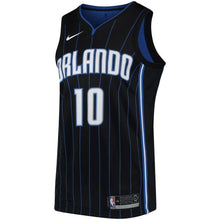 Load image into Gallery viewer, Men&#39;s Nike Evan Fournier Black Orlando Magic Swingman Jersey  Statement Edition  Black