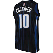 Load image into Gallery viewer, Men&#39;s Nike Evan Fournier Black Orlando Magic Swingman Jersey  Statement Edition  Black