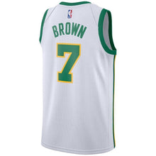 Load image into Gallery viewer, Men&#39;s Nike Jaylen Brown White Boston Celtics City Edition Swingman Jersey  White