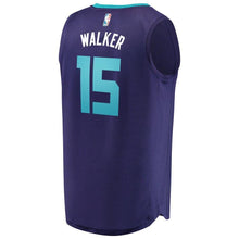Load image into Gallery viewer, Men&#39;s Fanatics Branded Kemba Walker Purple Charlotte Hornets Fast Break Replica Jersey  Statement Edition  Purple