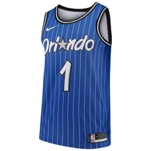 Load image into Gallery viewer, Men&#39;s Nike Jonathan Isaac Blue Orlando Magic Hardwood Classics Swingman Jersey  Blue