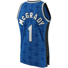 Load image into Gallery viewer, Men&#39;s Mitchell &amp; Ness Tracy McGrady Blue Orlando Magic  Hardwood Classics Swingman Jersey  Blue