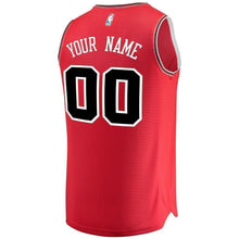 Load image into Gallery viewer, Men&#39;s Fanatics Branded Red Chicago Bulls Fast Break Custom Replica Jersey  Icon Edition  Red