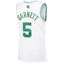 Load image into Gallery viewer, Men&#39;s Mitchell &amp; Ness Kevin Garnett White Boston Celtics  Hardwood Classics Authentic Jersey  White