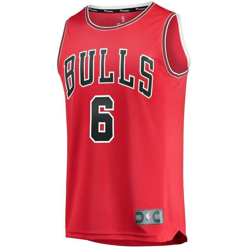 Youth Fanatics Branded Cristiano Felicio Red Chicago Bulls Fast Break Player Jersey  Icon Edition  Red