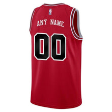 Load image into Gallery viewer, Men&#39;s Nike Red Chicago Bulls Swingman Custom Jersey  Icon Edition  Red