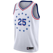 Load image into Gallery viewer, Men&#39;s Nike Ben Simmons White Philadelphia 7ers / Swingman Jersey – Earned Edition  White
