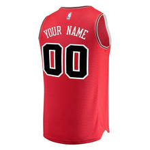 Load image into Gallery viewer, Youth Fanatics Branded Red Chicago Bulls Fast Break Custom Replica Jersey  Icon Edition  Red
