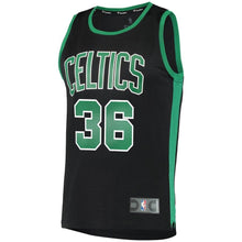Load image into Gallery viewer, Men&#39;s Fanatics Branded Marcus Smart Black Boston Celtics Fast Break Replica Jersey  Statement Edition – Black