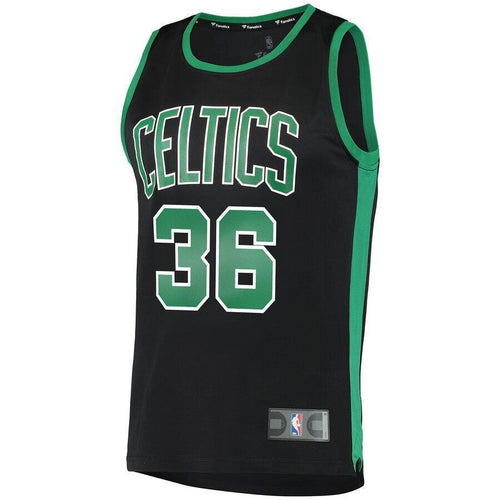 Men's Fanatics Branded Marcus Smart Black Boston Celtics Fast Break Replica Jersey  Statement Edition – Black