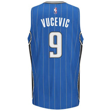 Load image into Gallery viewer, Men&#39;s adidas Nikola Vucevic Blue Orlando Magic Player Swingman Road Jersey  Blue