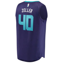 Load image into Gallery viewer, Youth Fanatics Branded Cody Zeller Purple Charlotte Hornets Fast Break Replica Jersey  Statement Edition  Purple