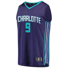 Load image into Gallery viewer, Men&#39;s Fanatics Branded Tony Parker Purple Charlotte Hornets Fast Break Replica Player Jersey  Statement Edition  Purple